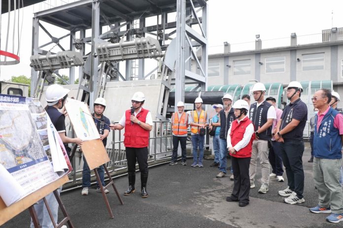 全面整備防汛嚴防豪雨成災   盧秀燕視察抽水站