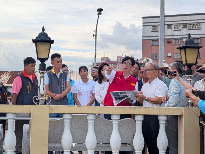 陳其邁視察高雄三大淹水熱區　加速治水工程全面提升防洪韌性