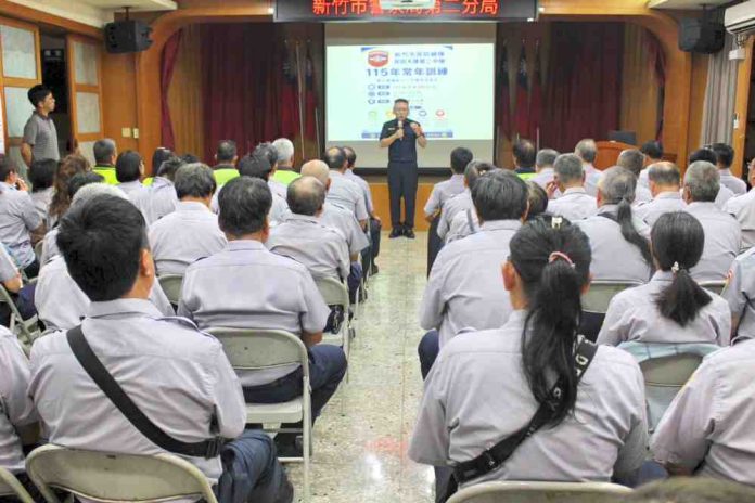 民防、義警第2中隊常年訓練登場　逾百位民力精進技能守護城市安全