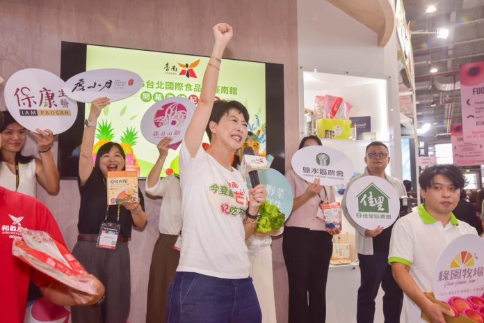 臺南市政府打造「臺南果物與臺南海味」台北國際食品展登場