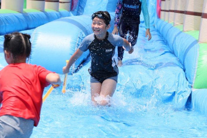夏天直接失控！田中鎮水漾節玩到不想回家