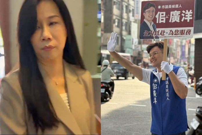 兒子佀廣洋陷霸凌風波！立委萬美玲全程臭臉拒回應