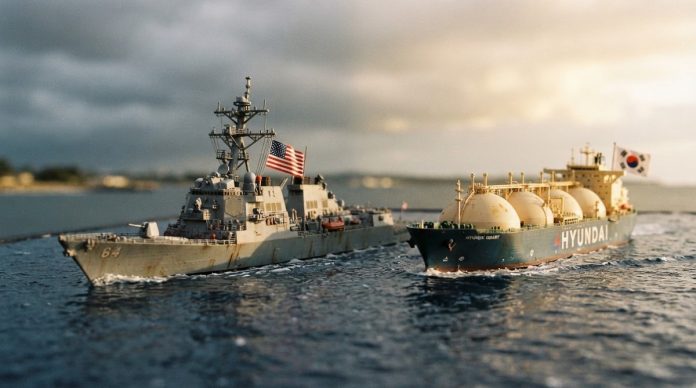 美日尋求南韓造船助益 鎖定LNG船與軍艦技術