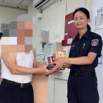桃市獨居老翁1原因帳戶遭凍結 大園警實習生伸援解燃眉之急 桃市獨居老翁1原因帳戶遭凍結 大園警實習生伸援解燃眉之急