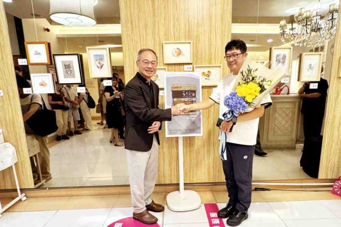 科技與藝術跨界交融！　新竹大遠百「流動時光」水彩畫展盛大登場