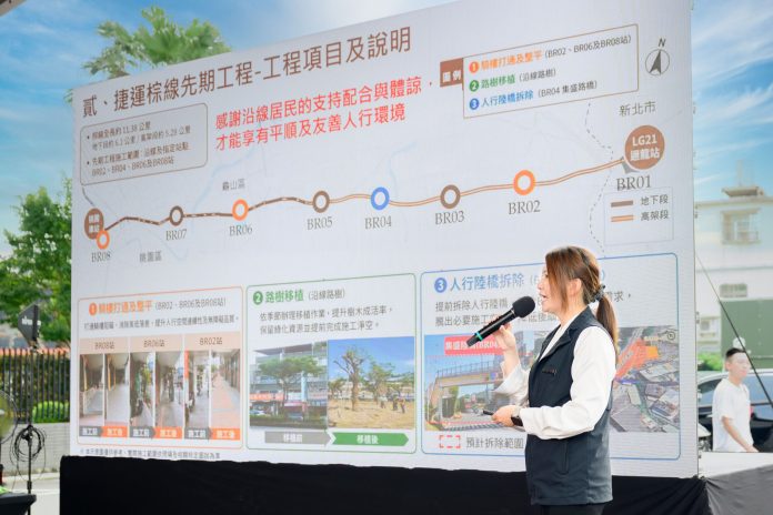 桃園捷運棕線展開先期工程 騎樓打通整平、拆天橋降低施工衝擊