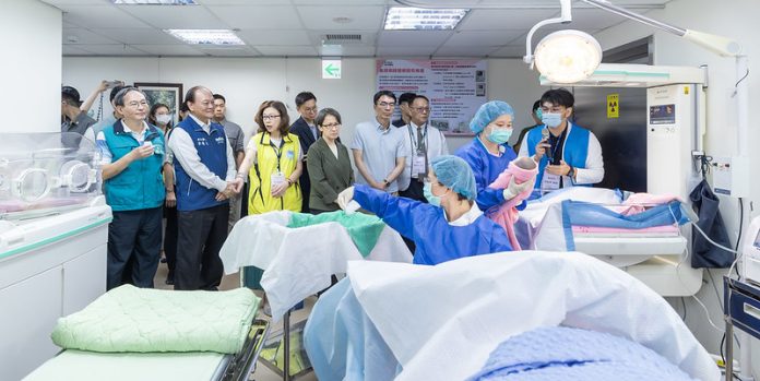 中國封鎖、強震、無人機攻擊全納演練！蕭美琴南投視導防衛韌性整備