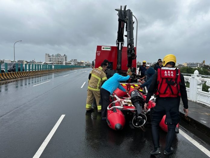 巴威襲台嘉義驚傳落水 男子北港大橋失蹤搜救中
