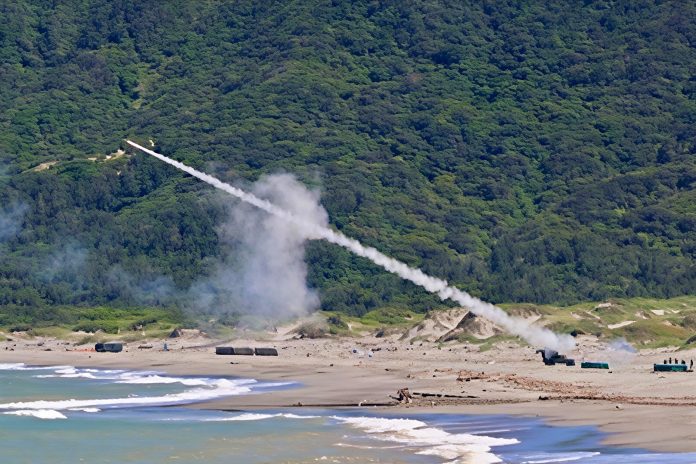 影／第四作戰區精準飛彈實彈射擊 刺針防空武器全命中
