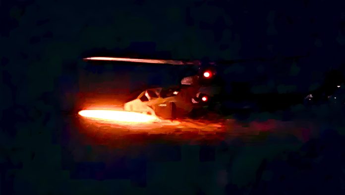陸航神鷹操演空對空實彈射擊 驗證制空戰力