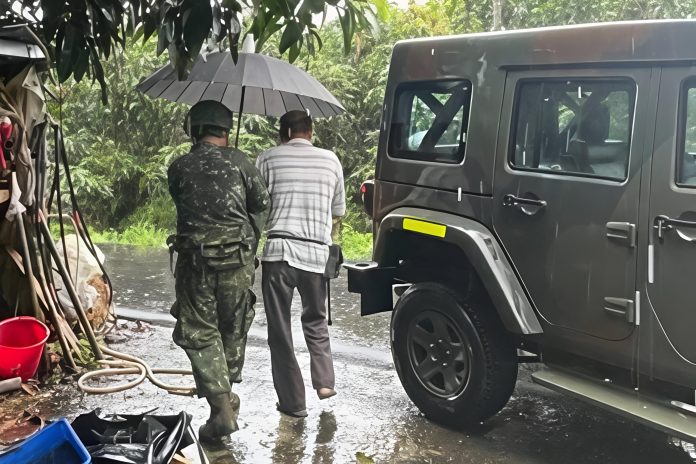 因應颱風豪雨威脅 第四作戰區全力防災