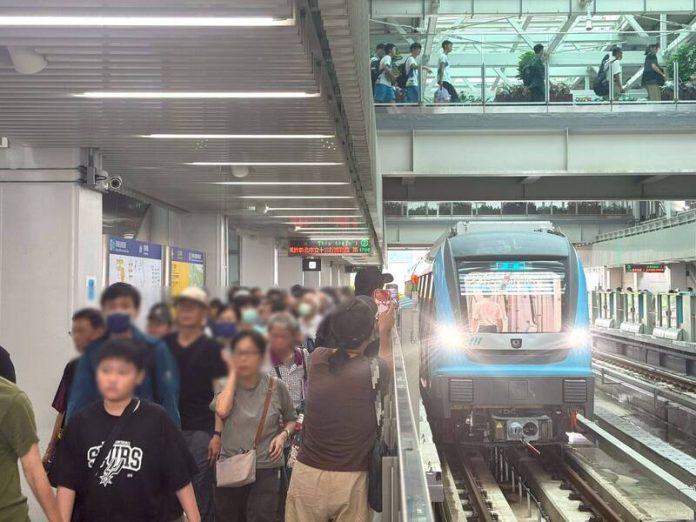 新北三鶯線試營運突發號誌警訊　疑雷擊影響一度全線延誤