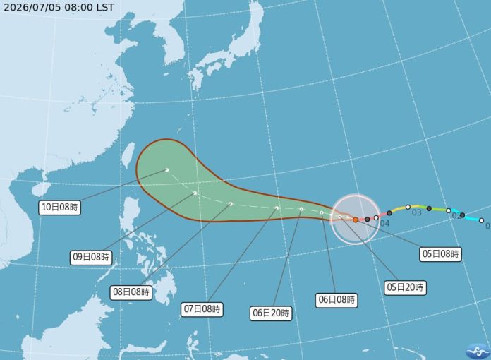 強颱巴威逼近台灣　氣象署示警10、11日影響最劇烈全台防豪雨強風
