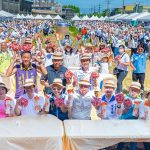 平鎮千人割稻飯傳承農村文化 食農教育扎根推廣平鎮好米