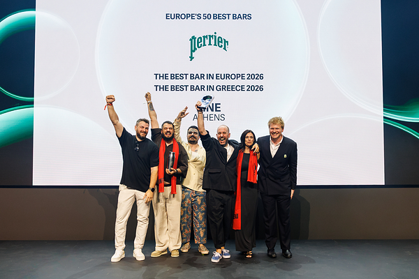 雅典的 LINE 榮登 NO.1，首屆EUROPE’S 50 BEST BARS 2026榜單正式揭曉