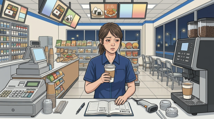 上11小時班僅休6小時到分店支援大夜　超商店員喝拿鐵忘結75元被店長控侵占！法院認為「純屬單一偶發注意力渙散」改判無罪