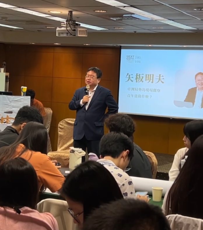 媒體人矢板明夫台中演講結束遭攻擊！　警方偵辦中