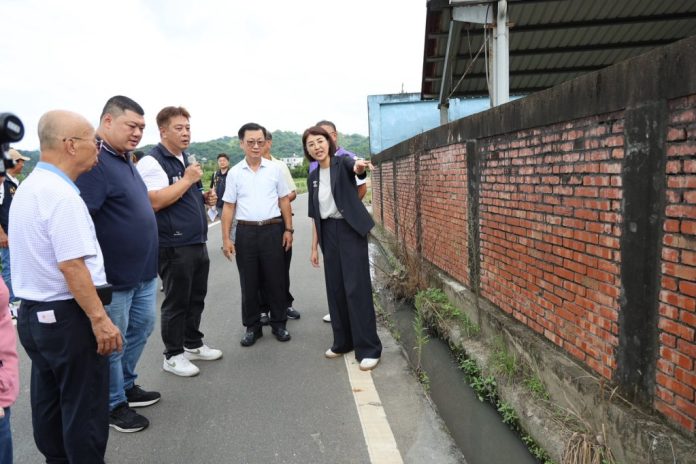 路平、排水、護岸一次改善　許淑華會勘名間21處農水路 核定3061萬元經費