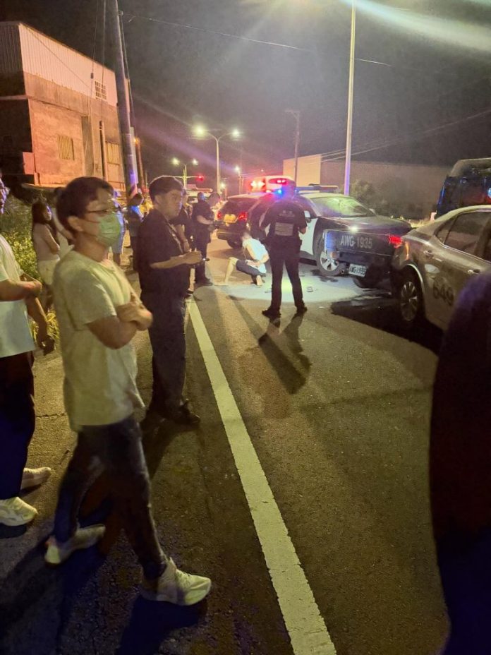 AB車拒檢逃逸衝撞警車！　臺西警跨轄至彰化鹿港逮一對男女又是毒駕