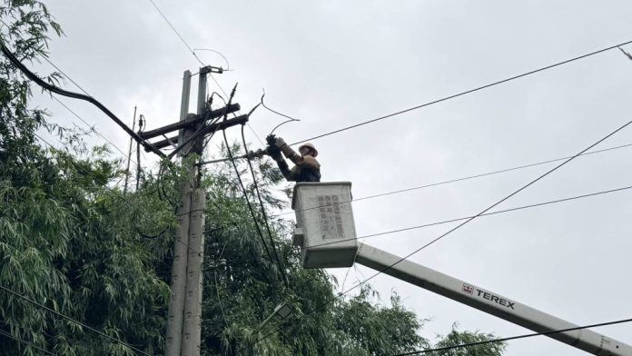 巴威發威！　台中地區一度23919戶停電