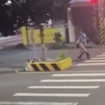 男子深夜闖新豐車站前狂丟三角錐 車輛急閃避險釀事故 警方介入帶回處理 男子深夜闖新豐車站前狂丟三角錐 車輛急閃避險釀事故 警方介入帶回處理