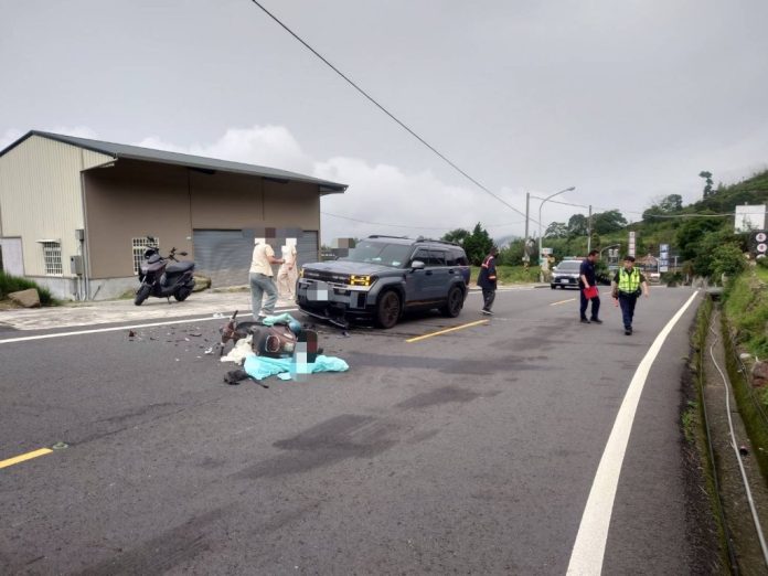 嘉義中埔死亡車禍！酒後騎機車逆向對撞自小客車　71歲翁傷重不治