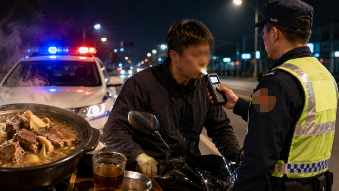 吃完薑母鴨…騎車上路「酒測值0.5mg/L」！男遭判2月徒刑
