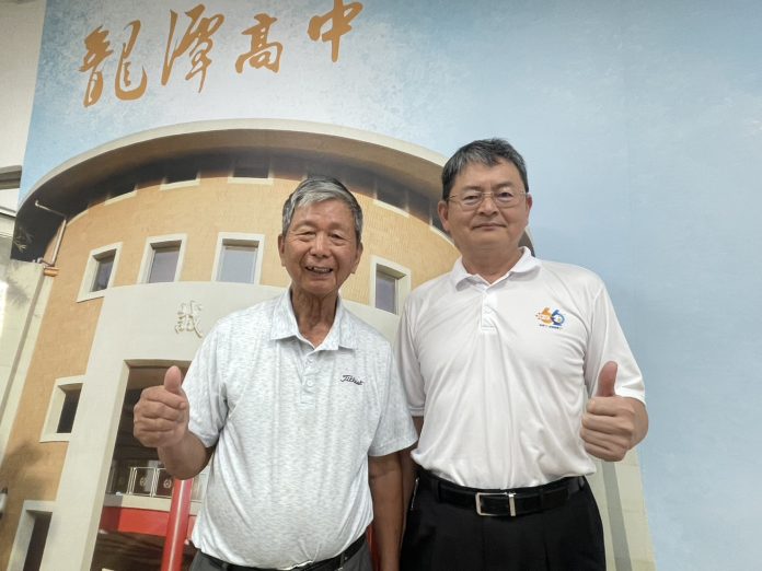 龍潭高中退休師蔡榮生春風化雨奉獻母校 教育老園丁獲全國教育奉獻獎