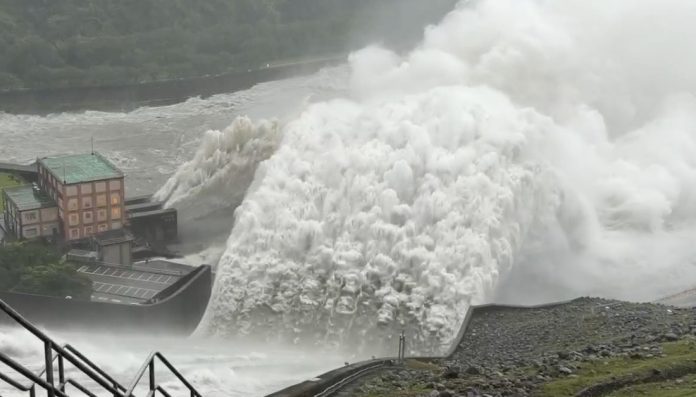 巴威颱風致原水濁度飆升 北水分署「這處」儲備505萬立方公尺乾淨水源