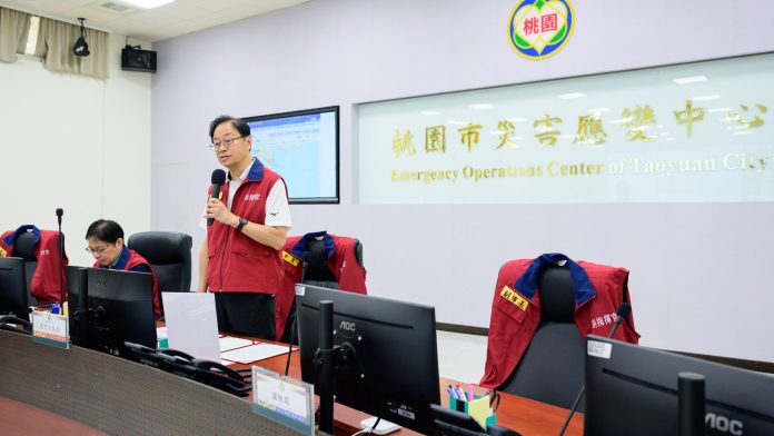 桃園豪雨釀45件災情 張善政赴應變中心坐鎮勘災