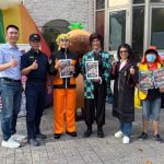 「防詐不是忍術!」鳴人、炭治郎現身校園 警二分局教童識詐