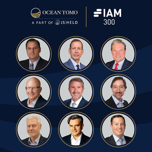 Ocean Tomo 9 名專家入選2026年 IAM Strategy 300「全球頂尖知識產權策略專家」名單