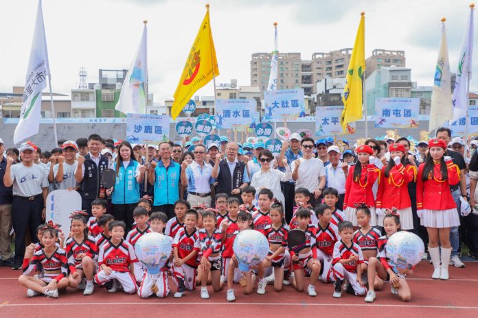 首納匹克球！ 「Game on 一起上場吧！」  6到91歲均上陣！台中第16屆全市運開幕