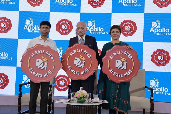 Apollo Hospitals 在印度推出全球首創「Always Open, Always Here」醫療服務計劃
