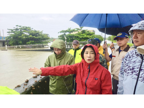 超大豪雨襲屏東 周春米三地勘災提升抗洪韌性