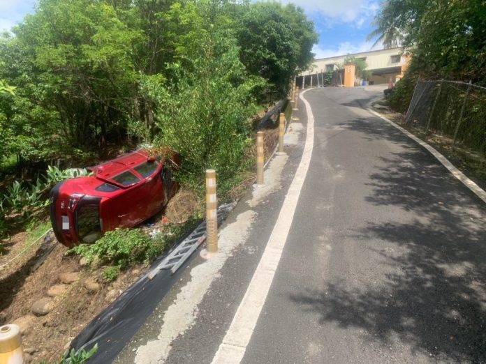 快訊／酒駕被自己擊落！高雄男「喝茫」載2友聚餐 墜邊坡3傷送醫