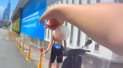 通緝犯持刀閒逛！　松山警迅速到場制伏