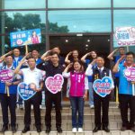 九三軍人節宣告再戰 市議員張桂綿完成連任參選登記