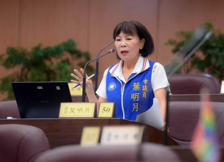 人行道標線設計引發用路困擾 市議員葉明月提議強化橫向整合