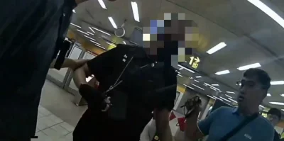 男子背包藏刀搭捷運！　中和警南勢角站埋伏逮人