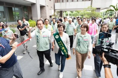 民進黨陳素月完成參選縣長登記  強調已準備好了