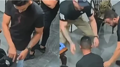 影／巴西射擊場走火！以為無法擊發「下秒誤扣扳機」　轟爆友人胸部重傷送醫