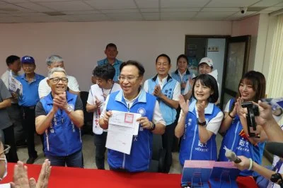 國民黨魏平政3日縣長參選登記 強調打造彰化第七都