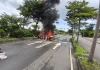 自小客車被烈焰吞噬! 烏日火燒車三人受傷送醫 自小客車被烈焰吞噬! 烏日火燒車三人受傷送醫
