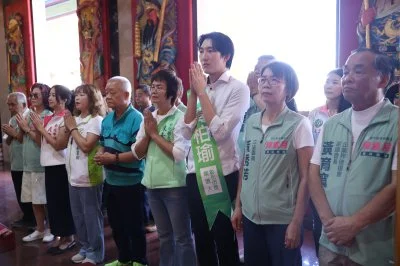 民進黨陳素月黃柏瑜成立東區後援會  將力推東區都計