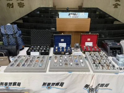 黑心假錶連鎖經營！刑事局破獲大型販售仿冒名錶集團　侵權市值逾億元