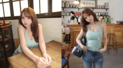 三上悠亞現身台北茶館！緊身削肩背心「傲人上圍現形」