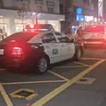台北大安區情侶糾紛 員警前往處理男子肉身擋車 台北大安區情侶糾紛 員警前往處理男子肉身擋車