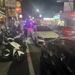 沙鹿車聚違規佔用道路聊天! 清水分局到場舉發7件違停 沙鹿車聚違規佔用道路聊天! 清水分局到場舉發7件違停