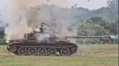 影／孟加拉實彈演習意外　坦克射擊時突爆炸！2士兵死亡1軍官重傷